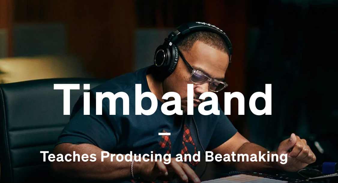 Timbaland enseña a producir y hacer ritmos